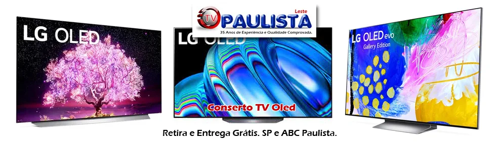 Conserto TV OLED.