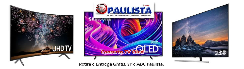 Conserto TV Qled.