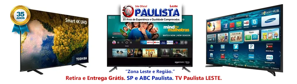 Conserto TV Zona Leste.