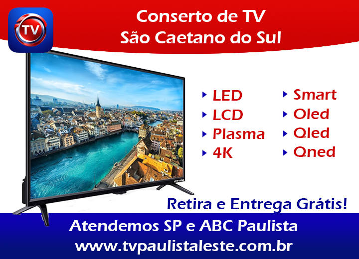 Conserto de TV São Caetano do Sul.
