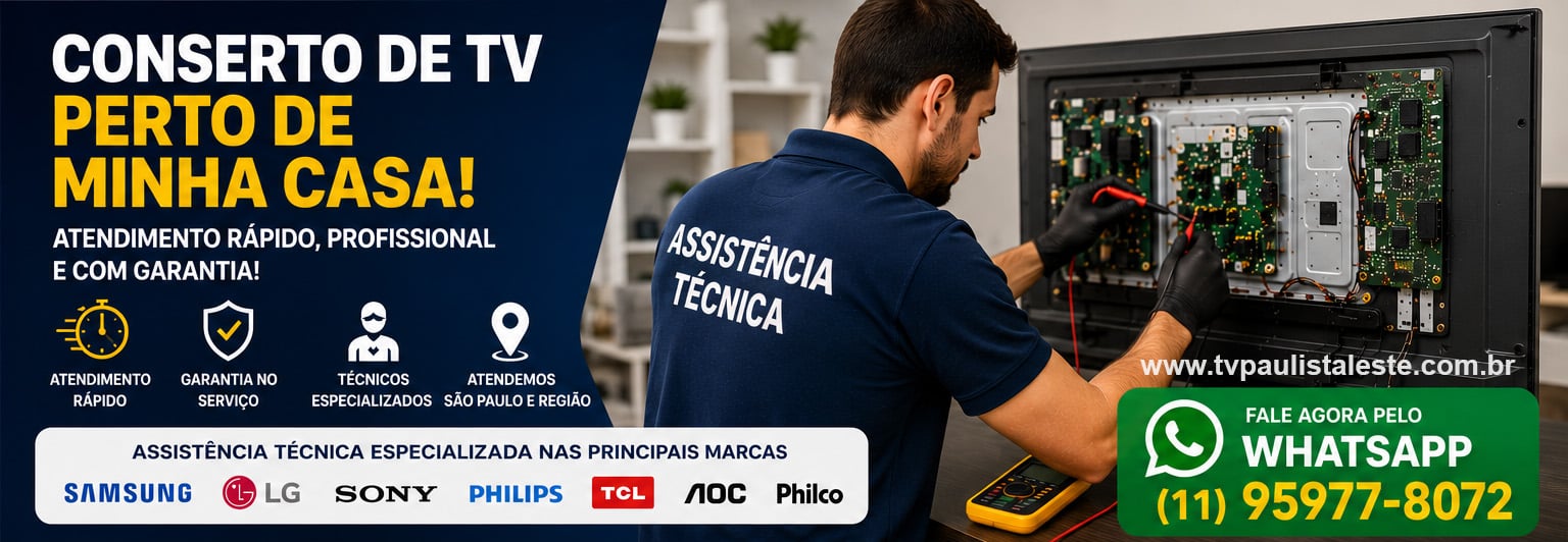 Conserto de TV Perto de Minha Casa.