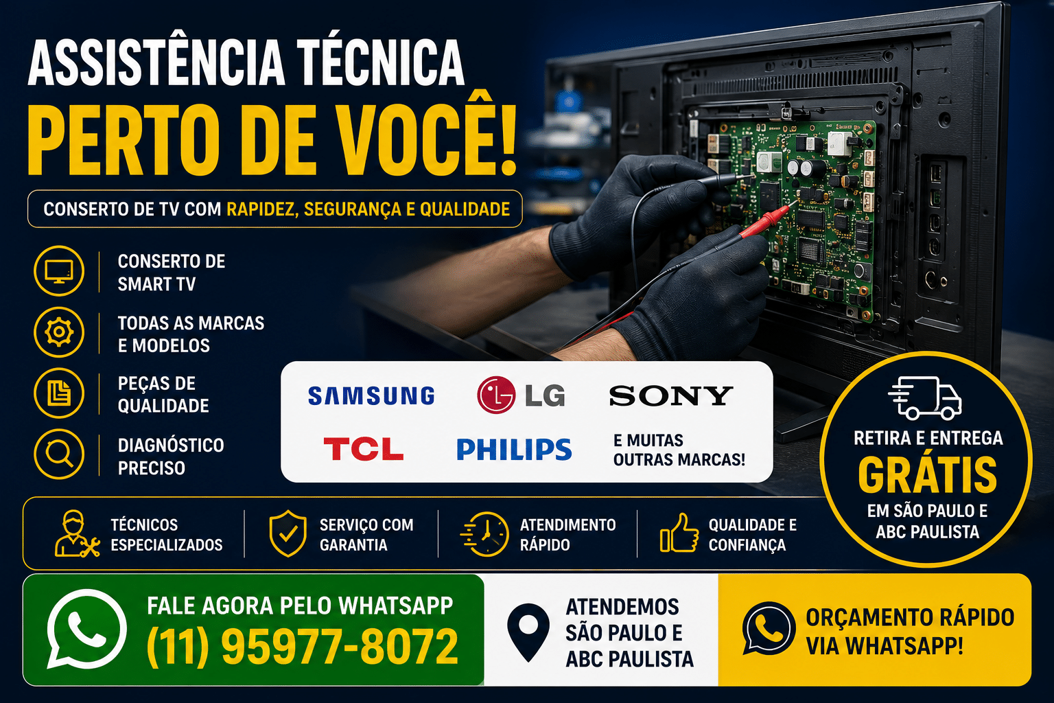 Conserto TV perto de Mim.