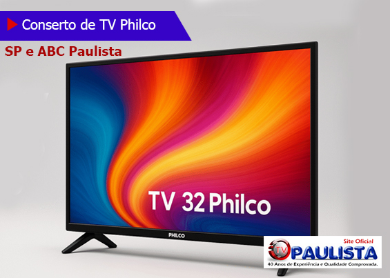 Conserto de TV Philco.