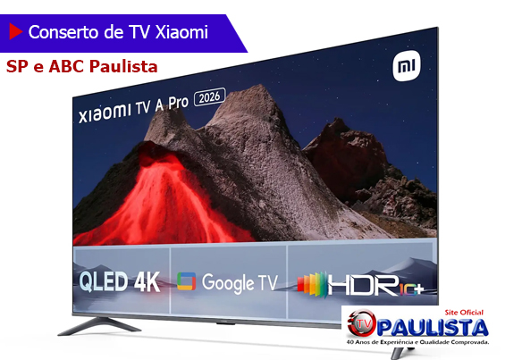 Conserto de TV Xiaomi.