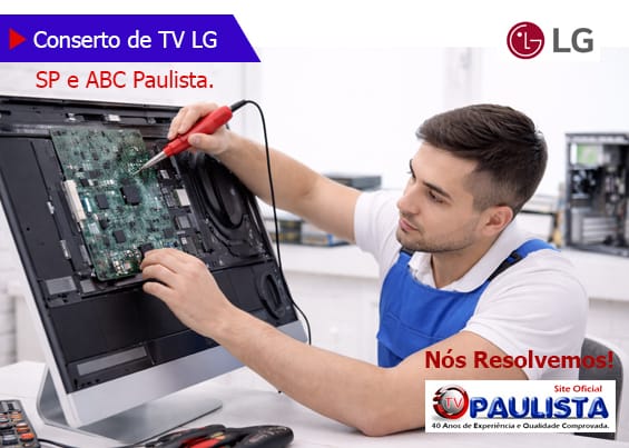 Conserto de TV LG.