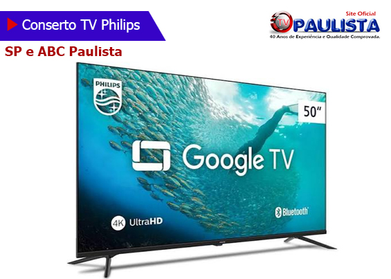 Conserto de TV Philips.