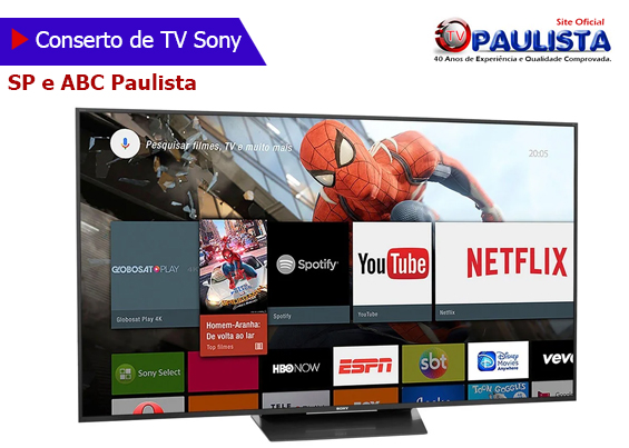 Conserto de TV Sony.