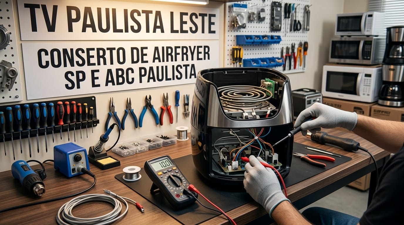 Conserto de AirFryer em SP e ABC Paulista.