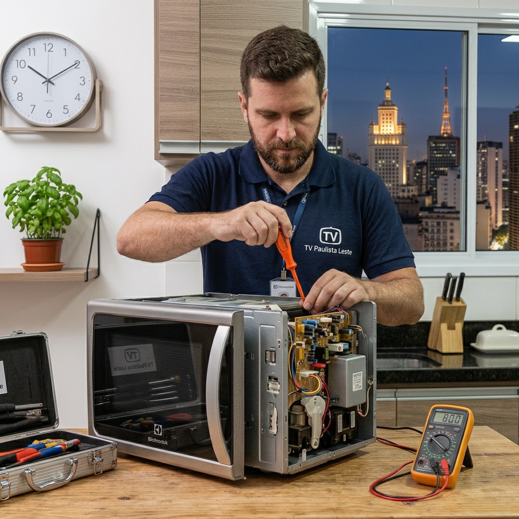 Conserto de Micro-ondas Electrolux à Domicílio.