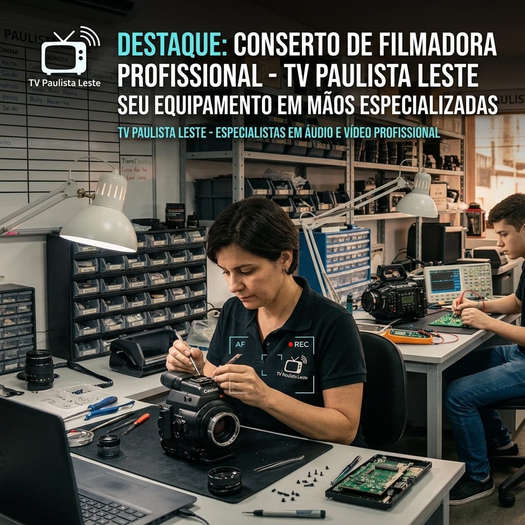 Conserto de Filmadora SP e ABC Paulista.