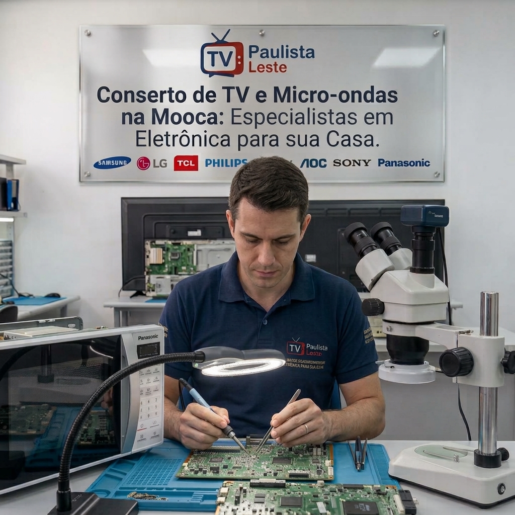 Conserto de TV e Micro-ondas na Mooca.