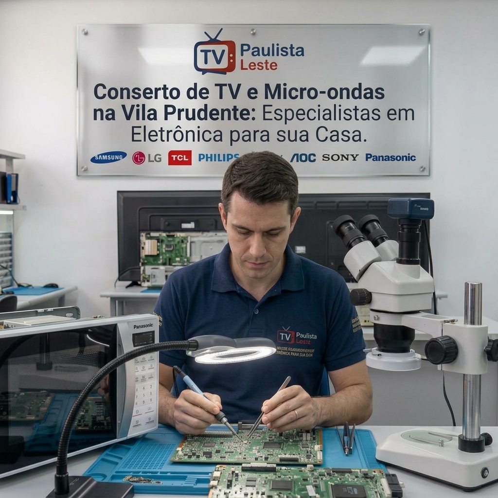 Conserto TV Micro-ondas Vila Prudente.