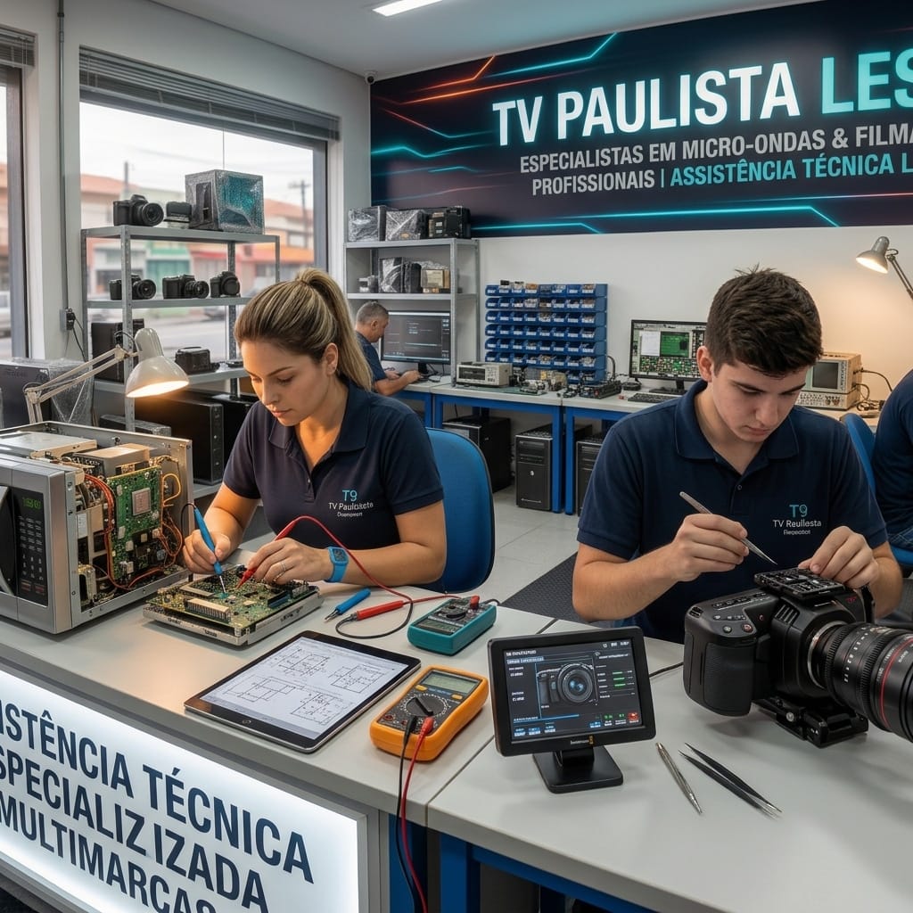 Conserto de Micro-ondas. TV Paulista Leste.